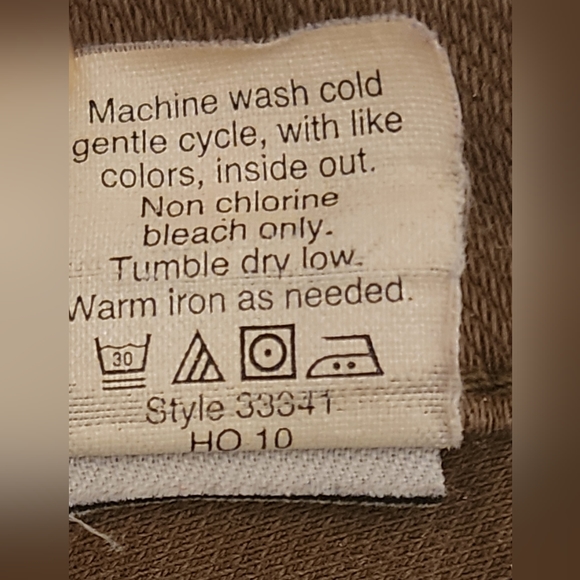 J.Crew Stretch Skinny Pants, Jeans, Olive Army Green, Size 27. - Picture 6 of 8